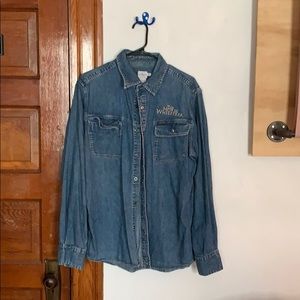 Calvin Klein XL Denim Button-Down